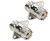 2PCS DHT Electronics RF coaxial Coax Adapter UHF Female to Female SO-239 SO239 with Panel