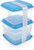 Codil Quadrada Retractable Bin Set, Assorted, 12.5 x 12.5 x 25 cm