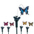 Vanki Solar Yard Stake Fluttering Butterfly Solar or Battery Powered 1pcs