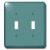3dRose lsp-31987-2 Cool Teal Toggle Switch Multi-Color