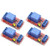 Helonge Relay Module 4 Pcs 5V One Channel Relay Module Relay Switch with OPTO Isolation High Low Level Trigger