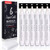 HUIHUIBI Liquid Chalk Markers White Chalk Pens Erasable Board Marker White Dry Erase Marker Pen for Blackboard Chalkboards Windows Glass Bistro Signs 6 Pack Set