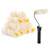 Bates- Paint Rollers 4 inch Paint Roller with 10 Covers Small Paint Roller Paint Rollers for Painting Walls Mini Rollers for Painting Paint Roller Small Paint Roller Frame Wall Painting Tools