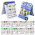 HAPTIME 67 Pcs English Phonics Word Flash Cards Game for Toddlers Kids Build Reading Skills Learn Words and Phonics Sounds