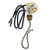 Ceiling Fan Switch Zing Ear ZE-109 Two-wire Light Switch With Pull Cords for Ceiling Light Fans Lamps and Wall Lights Pull Chain Switch Control Replacement On-Off with Pull Chain1 Pack Bronze