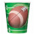 9oz Football Party Cups 8ct