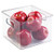 InterDesign Refrigerator, Freezer and Pantry Storage Container  Food Organizer Bin for Kitchen  Medium, Clear, Set of 1