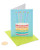 Papyrus Birthday Card Rainbow Cake