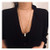 Yalice Simple Layered Choker Necklace Chain Gold Geometric Pendant Necklaces Jewelry for Women and Girls
