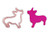 Welsh Corgi Dog Breed Cookie Cutter - LARGE - 4 Inches
