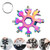 18-in-1 Snowflake Multi Tool Stainless Steel Snowflake Bottle OpenerFlat Phillips Screwdriver KitWrench Durable and Portable to Take Great Christmas gift_ Colorful