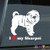 I Love My Sharpei Sticker Vinyl Auto Window shar pei shar-pei