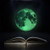 BOBOVIIA Glow in The Dark Luminous Moon Wall Stickers Removable Decal Decor for Kids Room Bedroom Living Room Decor Nursery Christmas Birthday Party Decoration