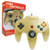 Old Skool Classic Wired Controller Joystick for Nintendo 64 N64 Game System - Gold