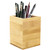 Agreatca Bamboo Wood Desk Pen Pencil Holder Pencil Organizer Desktop Office Pencils Stand Holder Desk Organizer