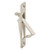 Slide-Co 164162 Pocket Door Mortise Pull, Satin Nickel