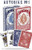 Autobike Bicycle No 1 Standard Poker Playing Cards 2 Decks Red  and  Blue