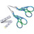 Embroidery Scissors Stork Craft Shears Small Sharp Scissor 2 Pack for Embroidery Crafting Art Work Thread Snips and Needlework Bule