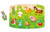 Hape Farmyard Peg Puzzle Game, Multicolor, 5'' x 2''