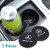 Auto sport 2_75 Inch Diameter Oval Tough Car Logo Vehicle Travel Auto Cup Holder Insert Coaster Can 2 Pcs Pack Fit AMG Accessory