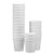 NYHI 50-Pack White Paper Disposable Cups  HotCold Beverage Drinking Cup for Water Juice Coffee or Tea  Ideal for Water Coolers Party or Coffee On the Go 4 oz