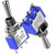DIYhz Mini Toggle Switch AC 125V 5A Amps OnOn 3 Terminals 2 Positions SPDT Toggle Switch 20Pcs