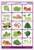Spectrum Arabic Language Vegetables-1 Pre-Primary Kids Learning Laminated Wall Chart