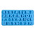 RGFV Russian Alphabet Shape Silicone Chocolate Mold 3D Cake Decorating Tools Fondant Molds Jelly Cookies Baking Letters Chocolate Mold