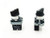 22mm Latching 2 NO Three 2-Position Rotary Selector Select Switch 2PCS ZB2-BE101C-2
