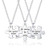 Bset Friend Necklaces for 3 No Matter Where What and When Friendship Gifts for Sisters Friends Gifts No Matter Where What When Necklace