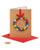 Papyrus Christmas Card Pom Pom Ornament