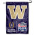 College Flags  and  Banners Co_ University of Washington Huskies 2016 Semifinal Peach Bowl Garden Flag