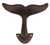 Basic Fundamentals Cast Iron Nautical Whale Tail Wall Hook