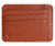 Genuine Leather Slim wallet RFID Blocking - Credit Card Holder Wallet for Men Women brown