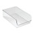 InterDesign Linus Refrigerator or Freezer Food Storage Container  Organizer Drawer for Kitchen or Pantry - Large, Clear