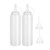 2 Pack Plastic Squeeze Bottle Kitchen BBQ Sauce Squeeze Bottle 8 oz Condiment Dispensers Bottles Clear Squirt Bottles for Ketchup BBQ Dressing Paint Syrup Workshop Pancake Art