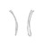 Ear Climber Crawler Cuff Earrings - 925 Sterling Silver