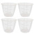 BESTONZON 10Pcs Plastic Rice Measuring Cup Rice Cooker Measurement Tools for Dry and Liquid Ingredients 160ml