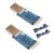 N  A 2pcs CP2104 Module USB to TTL UART 6PIN Module Serial Converter CP2104 STC PRGMR Replace CP2102 with Dupont Cables Compatible with Arduino Raspberry Pi