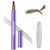 VANTICA Microblading Eyebrow Tattoo Pen - Liquid Microblading Eyebrow Pen Waterproof Eyebrow Pencil with 3 Micro-Fork Tips Creates Long-lasting Natural Eye Brows Look BrownLight Brown