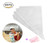 Piping Bags 16-Inch 100 Pack Pastry Bag Icing Bags Frosting Bags Cake Decorating Bags Disposable Icing Bags Pastry Disposable Bag Disposable Piping Bags for Cake Cupcake Cookie Decorating (white)