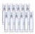 12Pcs 15ml 0_5oz Refillable Clear Plastic Airless Vacuum Pump Bottle Lotion Dispenser Travel Size Leak Proof Cosmetic Toiletries Container Bottle Jar Vial for Liquid Foundation Cream Shampoo etc