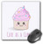 3dRose LLC 8 x 8 x 0.25 Inches Cute As A Cupcake Mouse Pad (mp_151411_1)