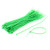 Uxcell Self Locking Cable Ties Wire Cord Strap, 3mm x 200mm, 100 Pcs, Green