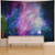 AONIONER Galaxy Tapestry Colorful Outer Space Tapestry Psychedelic Starry Stars Tapestry Mystic Cosmic Nebula Tapestry Wall Hanging for Living Room