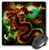3dRose LLC 8 X 8 X 0.25 Inches Colorful Chinese Dragon in the Moonlight Digital Oriental Art Mouse Pad (mp_116228_1)