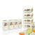 PANGOOD Refrigerator Organizer Bins 2-Pack Beverage Holder for Fridge Freezer  Soda Can Organizer for Refrigerator Shelf Beer Can Holder Fridge Storage Sliding Rack Drink Can Dispensers Clear