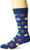 Hot Sox Mens Conversation Starter Novelty Casual Crew Socks Planets Navy Shoe Size 6-12