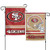 WinCraft NFL San Francisco 49ers WCR08384013 Garden Flag 11 x 15