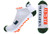 Donegal Bay NCAA Miami Hurricanes Footie Socks One Size White